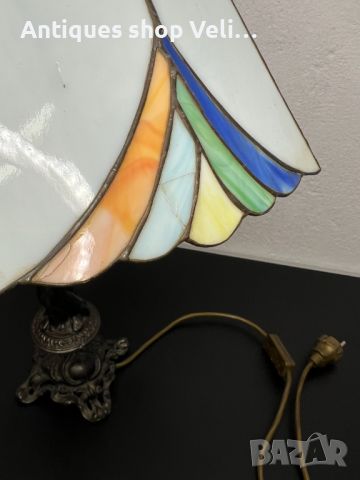 Настолна лампа стил TIFFANY №5440 , снимка 7 - Антикварни и старинни предмети - 45862056