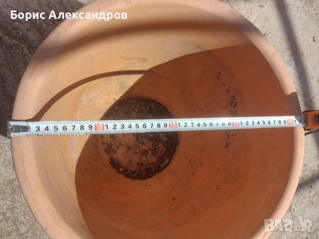 ГОЛЕМИ КЕРАМИЧНИ ГРЪЦКИ КАШПИ , снимка 3 - Саксии и кашпи - 53848137