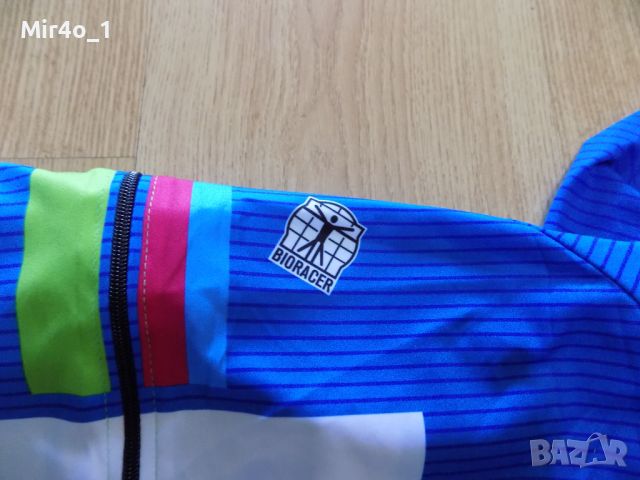 вело джърси bio racer тениска горнище колоездене шосейно оригинално XL, снимка 4 - Спортни дрехи, екипи - 46387794