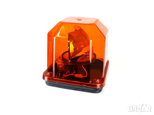 Аварийна лампа 12V – сигнална лампа / маяк / буркан за камион, трактор и пътна помощ