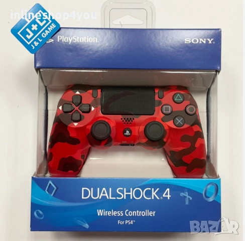 безжичен Джойстик контролер за PS4 , снимка 5 - Аксесоари - 53090360