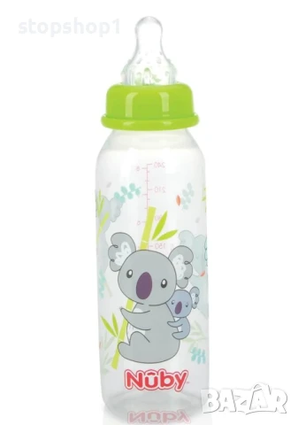 бебешки шишета Nuby без капене - 8 oz/240 ml, снимка 4 - Прибори, съдове, шишета и биберони - 51250205