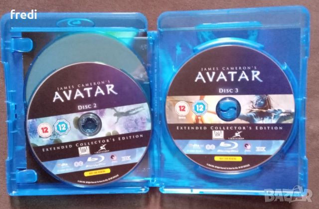 Avatar Blu-Ray 3 Disc Set Extended Collector's Edition, снимка 3 - Blu-Ray филми - 46335572