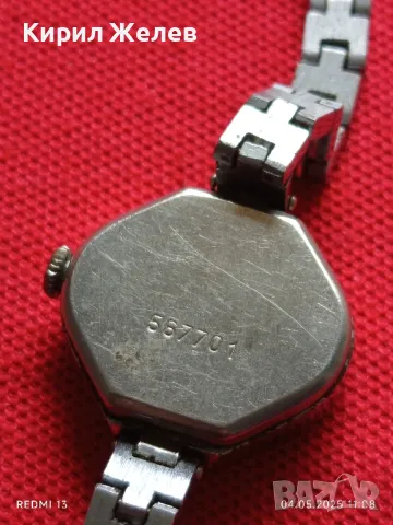 Стар механичен часовник дамски Лъч СССР за части ремонт КОЛЕКЦИЯ 33308, снимка 7 - Антикварни и старинни предмети - 50149714