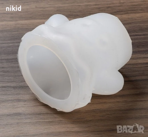 3D Духче дух Хелоуин Halloween силиконов молд форма фондан шоколад гипс смола свещ сапун декор, снимка 2 - Форми - 51380227