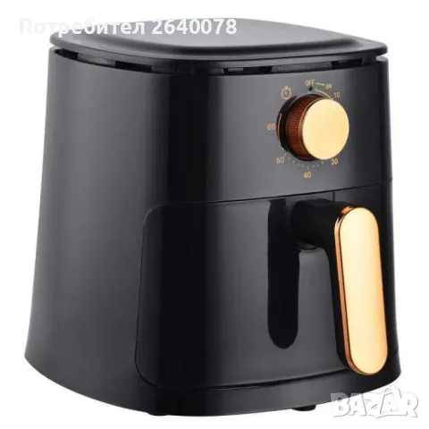 Уред за готвене без мазнина Air Fryer,4 л.,700W JD688, снимка 5 - Други - 47136970