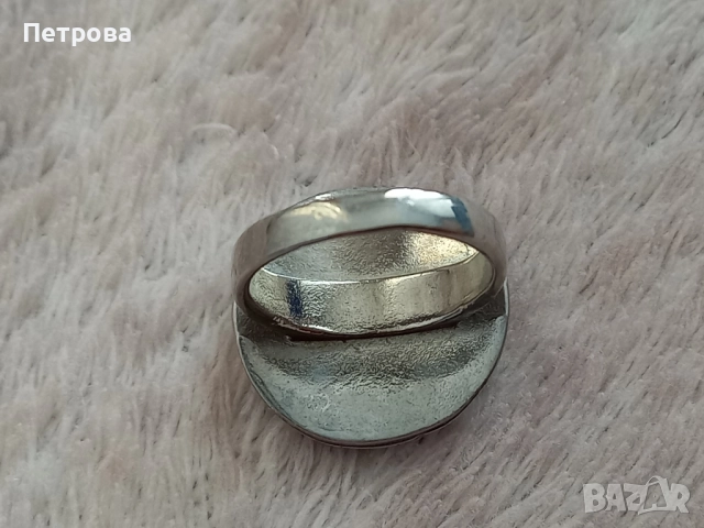 Пръстен с камъни Сваровски , снимка 6 - Пръстени - 51923903