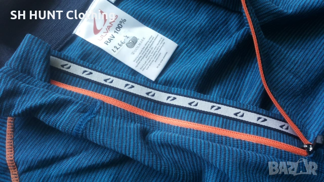 ULVANG THERMO UNDERWEAR 100% Merino Wool размер S термо блуза 100% Мерино вълна - 2279, снимка 9 - Блузи - 53697099