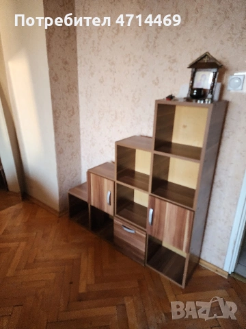 4 модулна с етажерка, снимка 3 - Секции и витрини - 53166376