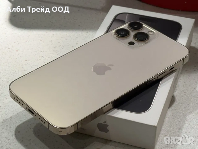 iPhone 13 Pro Max 256GB Gold – Отличен, 100% Батерия., снимка 2 - Apple iPhone - 53720139