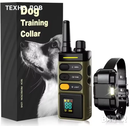 Електронен нашийник за куче професионален от висок клас с голям обхват ДО 2000 метра , снимка 11 - За кучета - 50781165