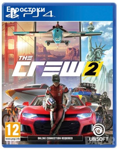 Игра за за PlayStation 4 „ The Crew 2 “  (PS4), снимка 1 - Игри за PlayStation - 46337204