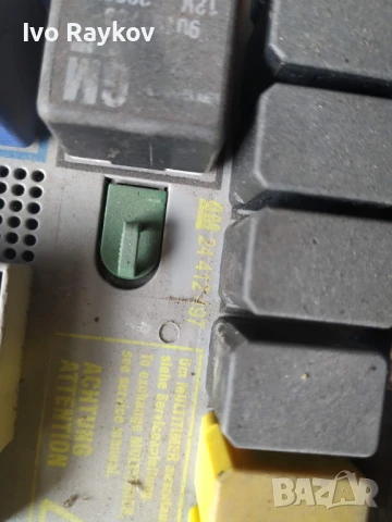 Табло за бушони , OPEL ZAFIRA A (1999-2005), 24431679 , 24412497, снимка 8 - Части - 51235904