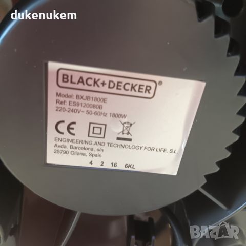 Блендер Black and Decker BXJB1800E 1800W, 1.8L, снимка 12 - Блендери - 46184916