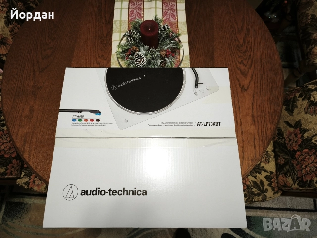 Грамофон Audio-Technica AT-LP70XBT Нов, снимка 3 - Грамофони - 52700239