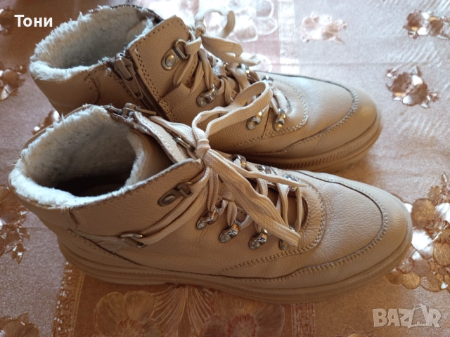 Нови Дамски Боти Изцяло от Естествена Кожа 40/41