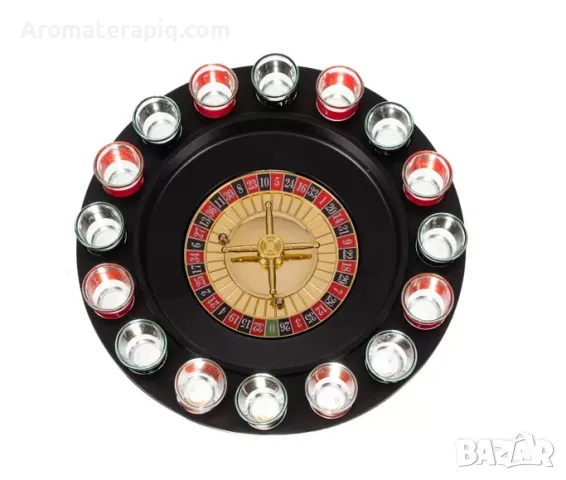 Парти игра Алкохолна рулетка с чаши за шотове 29 см, снимка 4 - Игри и пъзели - 50256747