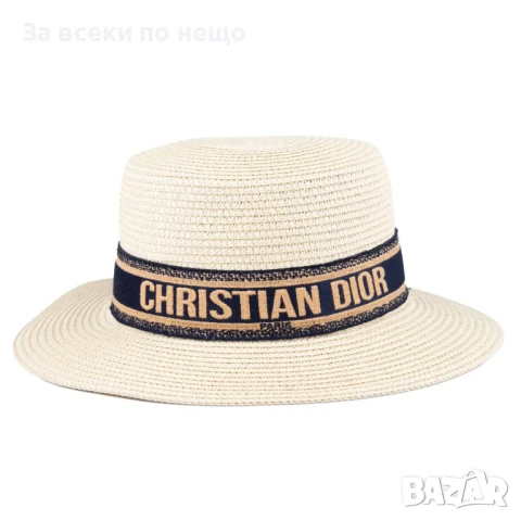 Christian Dior Дамска Лятна Шапка Капела Кристиян Диор - Налични Различни Цветове Код E687, снимка 5 - Шапки - 51149617