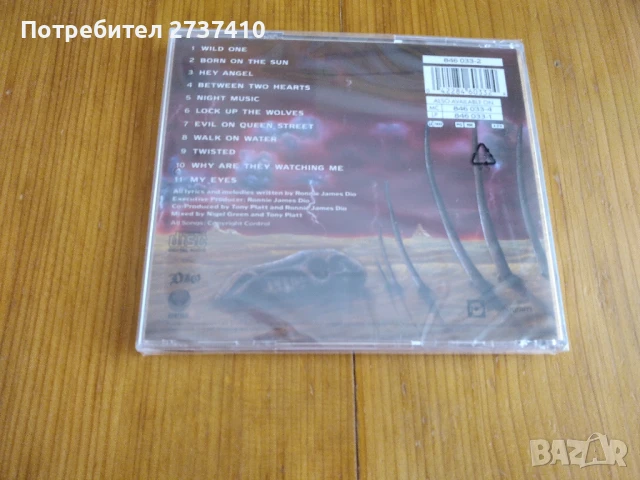 DIO - LOCK UP THE WOLVES 16лв оригинален диск, снимка 2 - CD дискове - 50606226