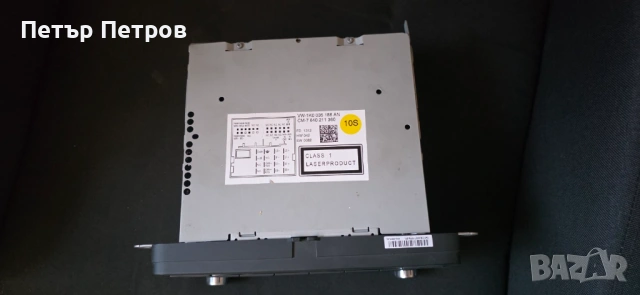 Volkswagen RCD310--оригинален панел на ГОЛФ 6-неразличим от нов! Работещ!-100 евро!, снимка 3 - Части - 53282439