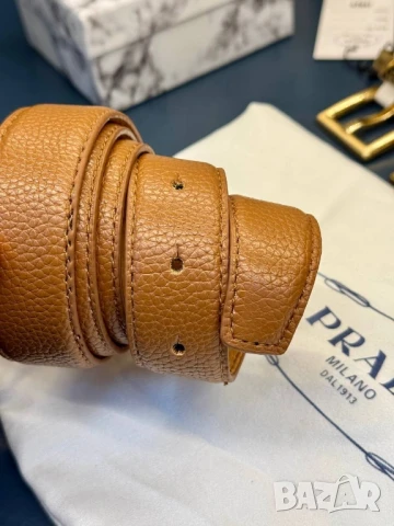 колани от естествена кожа в кутия prada, снимка 4 - Колани - 50595407