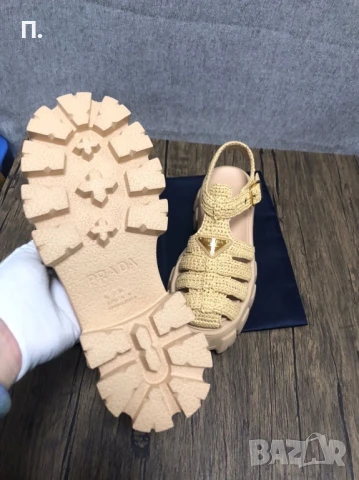 Сандали Prada 37 номер , снимка 2 - Сандали - 50633534