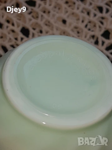 Винтидж arcopal jadeite France 🇫🇷 1970 , снимка 7 - Антикварни и старинни предмети - 51135741