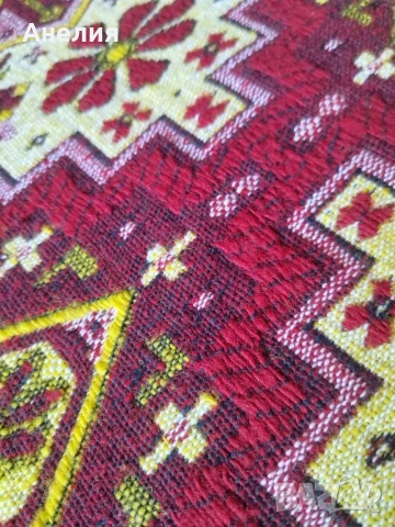 Вълнено жакардов килим , снимка 3 - Други - 53227977