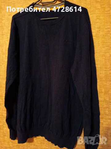 GUESS мъжки пуловер , блуза маркова , снимка 2 - Пуловери - 53421108