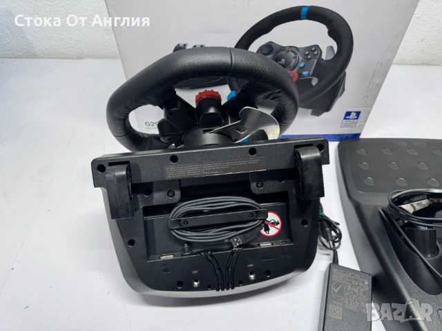 Волан с педали - Logitech G29 / PC/PS4/PS5, снимка 5 - Други игри и конзоли - 53810048