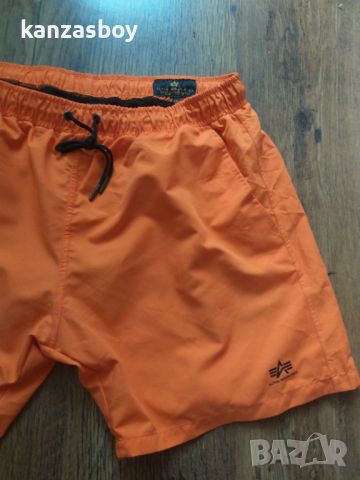 Alpha Industries Swimming shorts - страхотна мъжки шорти 2 ХЛ КАТО НОВИ, снимка 7 - Спортни дрехи, екипи - 46651870