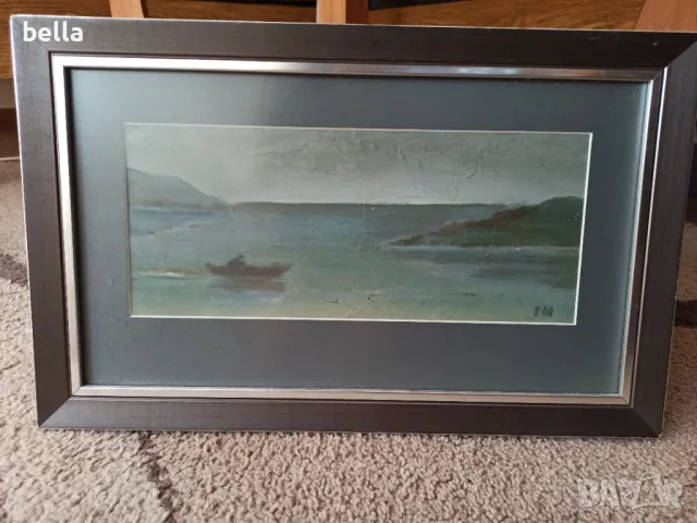 КАРТИНА НА ХУД.ГЕОРГИ ПЕТРОВ СЪПРУГ НА АНЕТА ДРЪГУШАНУ