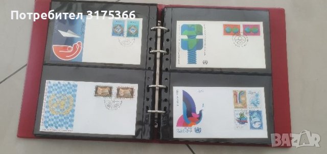 Нов класьор със съхранени първо дневни пликове и марки , снимка 16 - Филателия - 46430309