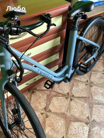 Продавам Twheels електрически велосипед City Classic, снимка 2 - Велосипеди - 53911426