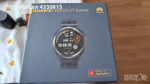 Huawei  watch GT Runner, снимка 4 - Смарт гривни - 48362858