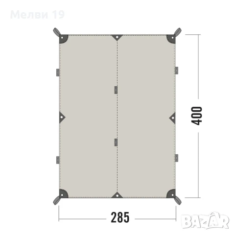 Брерзент за палатка Tarp 4 TC, снимка 1