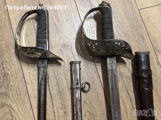 Британски /Английски офицерски саби , снимка 3 - Антикварни и старинни предмети - 51090370