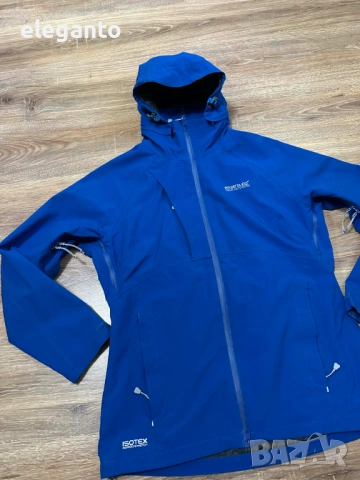 Висок клас дамско яке Regatta Okara Waterproof Hard Shell 20.000 ISOTEX  Stretch Jacket , L Размер , снимка 3 - Якета - 54088293