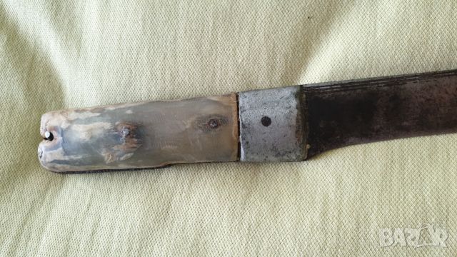 Стар кован нож с кокалени чирени, снимка 6 - Антикварни и старинни предмети - 45698549