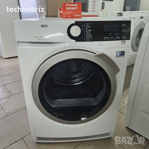 Немска инверторна сушилня с термопомпа AEG Series 8000 - ГАРАНЦИЯ