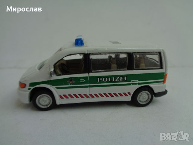  HONGWELL 1/72 MERCEDES VITO POLICE ПОЛИЦИЯ МОДЕЛ КОЛИЧКА, снимка 1 - Колекции - 46100368