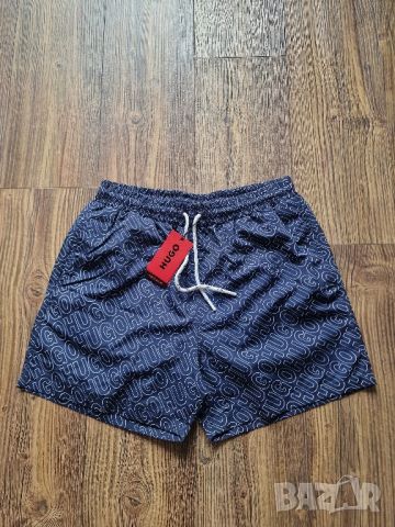 Страхотни мъжки къси шорти  HUGO BOSS за плаж , бански , нови с етикет, размер S,M, L,XL,2XL , 3XL, снимка 1 - Бански - 46466006
