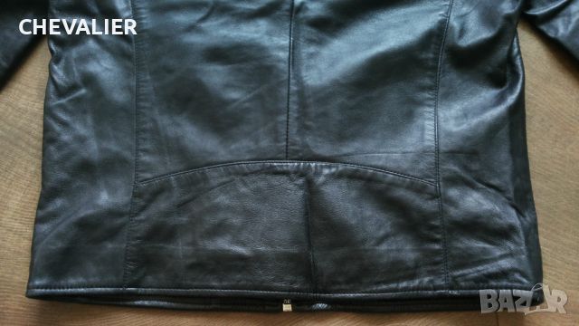 Jack & Jones JPRBEAM LEATHER Jacket Размер M яке естествена агнешка кожа 29-62, снимка 9 - Якета - 46517656