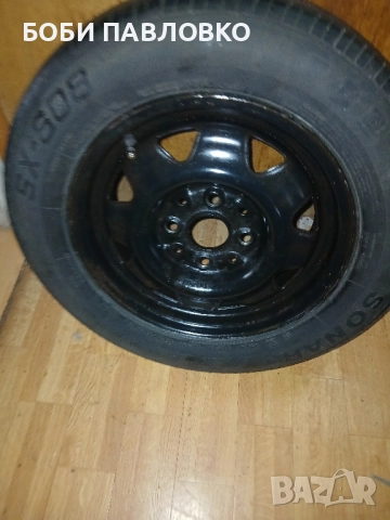 14цола резервна гума ауди 80 яйце оем, снимка 2 - Аксесоари и консумативи - 52051323