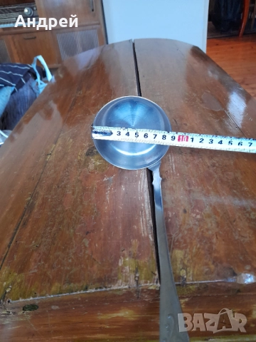 Стар черпак #18, снимка 3 - Прибори за хранене, готвене и сервиране - 52886949