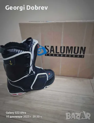 Сноуборд обувки   SALOMON- Kiana Black, размер EU 40 1/3; CM 25.5, снимка 5 - Зимни спортове - 48270120