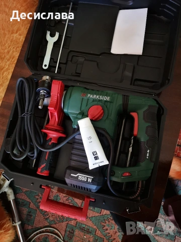 Перфоратор Къртач PARKSIDE "A1" 1550W-5J, снимка 6 - Къртачи - 53770228