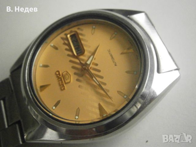 SEIKO 5, automatic, cal. 7009A, Japan NOS!, снимка 3 - Мъжки - 42132705