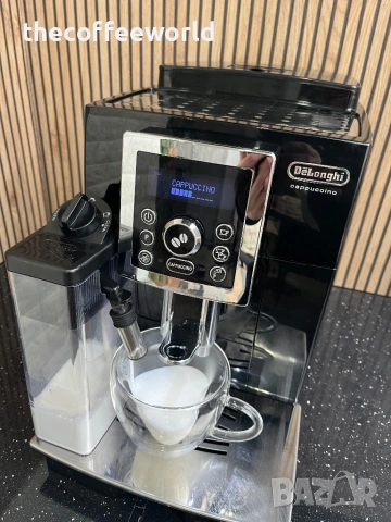 Delonghi Cappuccino ECAM 23.460.B - Без забележка с 6 месеца гаранция!, снимка 3 - Кафемашини - 53511739