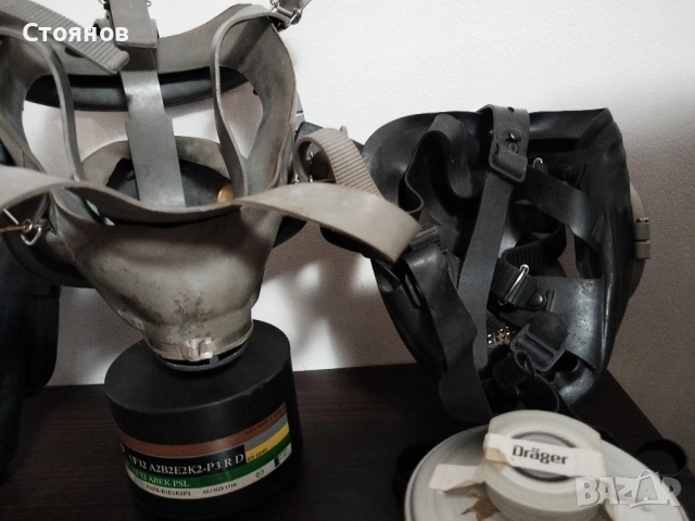 Лицево челни маски за задимена среда. Dräger,MSA Auer Berlin, KEMIRA Finland, снимка 8 - Други стоки за дома - 51786828